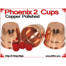 Phoenix 2 Cups | Copper | Polished Finish