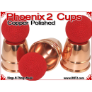 Phoenix 2 Cups | Copper | Polished Finish