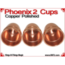 Phoenix 2 Cups | Copper | Polished Finish