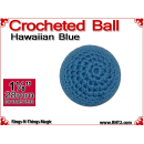 Hawaiian Blue Crochet Ball | 1 1/8 Inch (28mm)