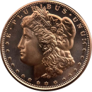 Copper Morgan Dollar 1oz (39mm)