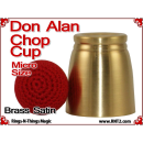 Don Alan Petite Chop Cup | Brass | Satin Finish 2