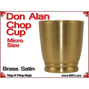 Don Alan Petite Chop Cup | Brass | Satin Finish 4