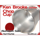 Ken Brooke Junior Chop Cup | Aluminum | Satin Finish 2