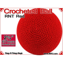 RNT Red Crochet Ball | 2 5/8 Inch (67mm)