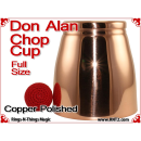 Don Alan Full Size Chop Cup | Copper | Polished Finish
