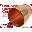 Don Alan Full Size Chop Cup | Copper | Polished Finish