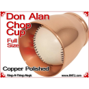 Don Alan Full Size Chop Cup | Copper | Polished Finish