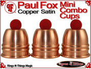 Paul Fox Mini Combo Cups | Copper | Satin Finish