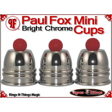 Paul Fox Mini Cups | Copper | Bright Chrome Finish 1