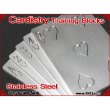 Cardistry Training Blocks | Stainless Steel