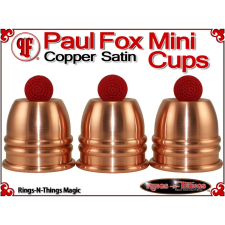 Paul Fox Mini Cups | Copper | Satin Finish