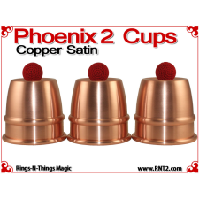 Phoenix 2 Cups | Copper | Satin Finish 1