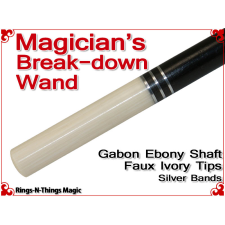 Magicians Break-Down Wand | Ebony & Ivory