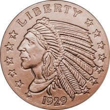 Jumbo Large 99.9% Copper Novelty Penny