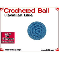 Hawaiian Blue Crochet Ball | 5/8 Inch (16mm)