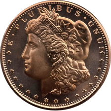 Copper Morgan Dollar 1oz (39mm)