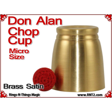 Don Alan Petite Chop Cup | Brass | Satin Finish