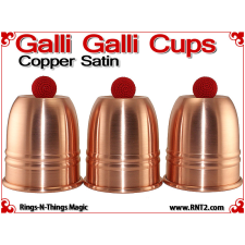 Galli Galli Cups | Copper | Satin Finish 1