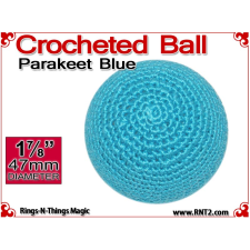 Parakeet Blue Crochet Ball | 1 7/8 Inch (47mm)