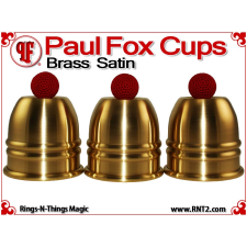 Paul Fox Cups | Brass | Satin Finish 1