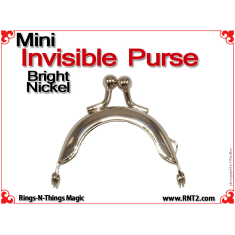 Mini Invisible Purse | Bright Nickel