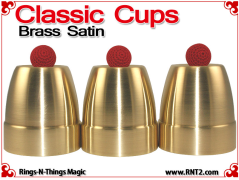 Classic Cups | Brass | Satin Finish