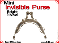 Mini Invisible Purse | Bright Nickel