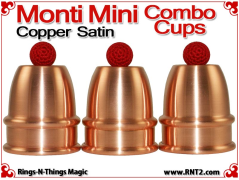 Monti Mini Combo Cups | Copper | Satin Finish