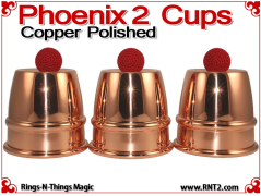 Phoenix 2 Cups | Copper | Polished Finish