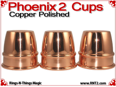 Phoenix 2 Cups | Copper | Polished Finish