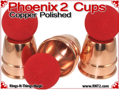 Phoenix 2 Cups | Copper | Polished Finish