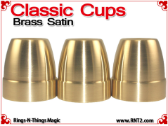 Classic Cups | Brass | Satin Finish