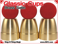 Classic Cups | Brass | Satin Finish