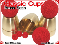 Classic Cups | Brass | Satin Finish