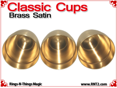 Classic Cups | Brass | Satin Finish