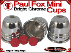 Paul Fox Mini Cups | Copper | Bright Chrome Finish 3