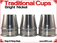 Traditional Tapered Cups | Copper | Bright Nickel 2