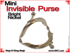 Mini Invisible Purse | Bright Nickel 2