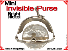 Mini Invisible Purse | Bright Nickel 3