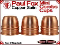 Paul Fox Mini Combo Cups | Copper | Satin Finish 2