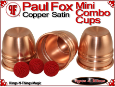 Paul Fox Mini Combo Cups | Copper | Satin Finish 3