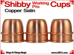 Shibby Working Pro Cups | Copper | Satin Finish 2