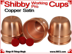 Shibby Working Pro Cups | Copper | Satin Finish 3