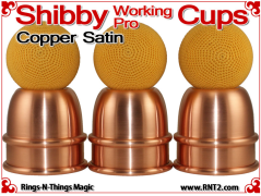 Shibby Working Pro Cups | Copper | Satin Finish 4