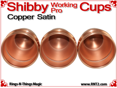Shibby Working Pro Cups | Copper | Satin Finish 5