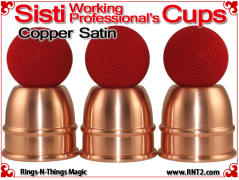 Sisti Working Professional's Cups | Copper | Satin Finish 4