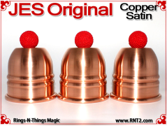 JES Original Squatty Cups | Copper | Satin Finish 1