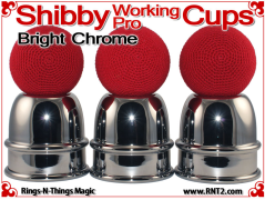 Shibby Working Pro Cups | Copper | Bright Chrome 4