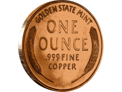 Copper Lincoln Wheat Penny - 39mm - reverse